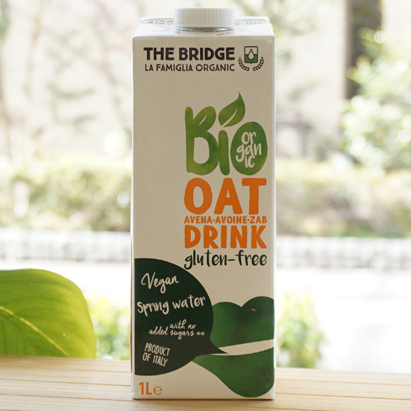 オーガニック オーツドリンク(グルテンフリー)ブリッジ/1000ml【ミトク】THE BRIDGE Bio OAT DRINK gluten-free