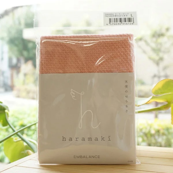 天使のはらまき(サーモンピンク)/L(70〜85cm)【エンバランス】 EMBALANCE haramaki