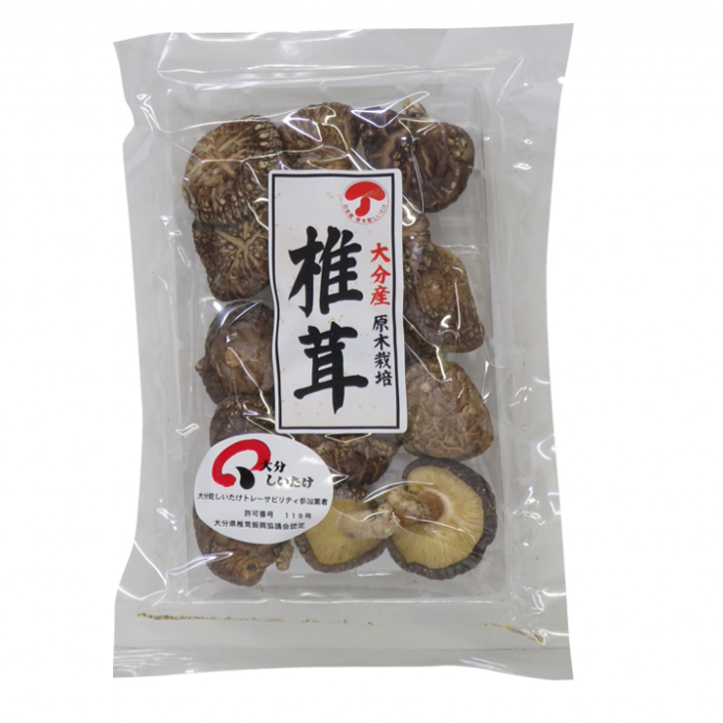 大分産 原木栽培 椎茸/40g【マルコ物産】