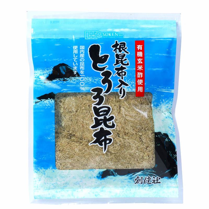 根昆布入り とろろ昆布/26g【創健社】