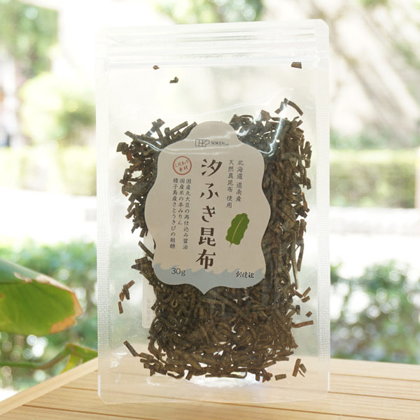 汐ふき昆布/30g【創健社】