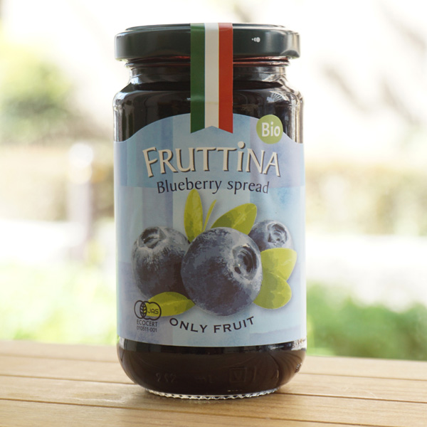 フルッティーナ有機ブルーベリースプレッド/220g【ミトク】 Bio FRUTTINA Blueberry spread