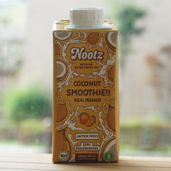 有機ココナッツスムージー(マンゴー)/180ml【アリサン】 COCONUT SMOOTHIE REAL MANGO