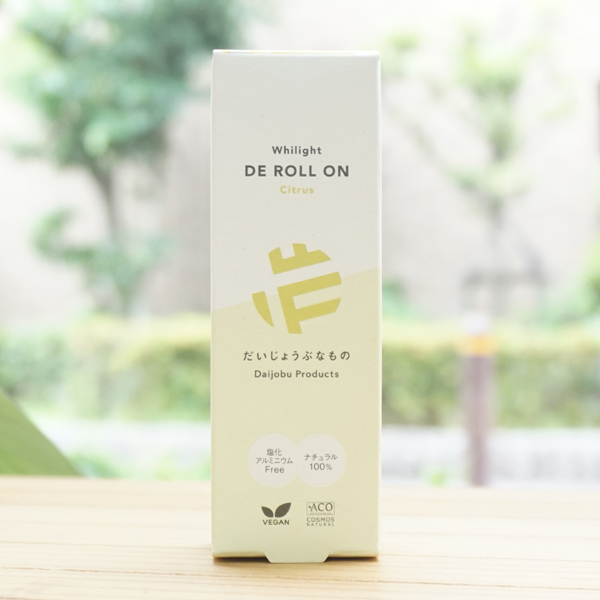 だいじょうぶなもの ホワイライトdeロールオン (シトラス)/50ml【たかくら新産業】