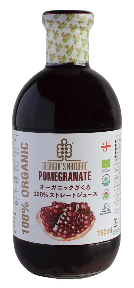 オーガニックざくろ100% ストレートジュース/750ml【プレマ】