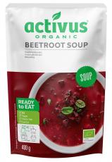 activus オーガニック(ビーツ)スープ/400g【むそう】 BEETROOT SOUP ORGANIC1