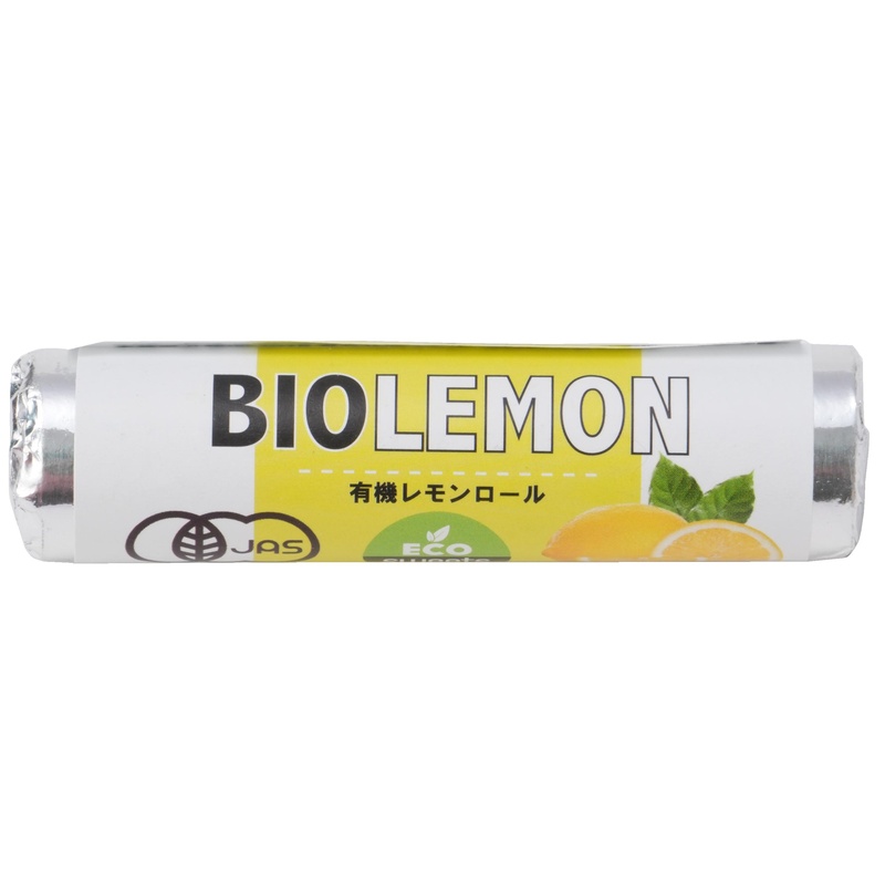 有機レモンロール/21g(14粒)【オアシス】