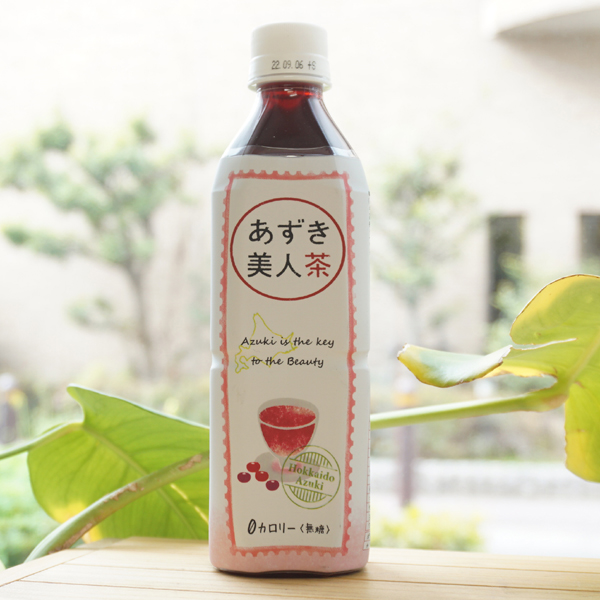 あずき美人茶 北海道産小豆使用 ペットボトル 500ml 遠藤製餡 健康ストア健友館